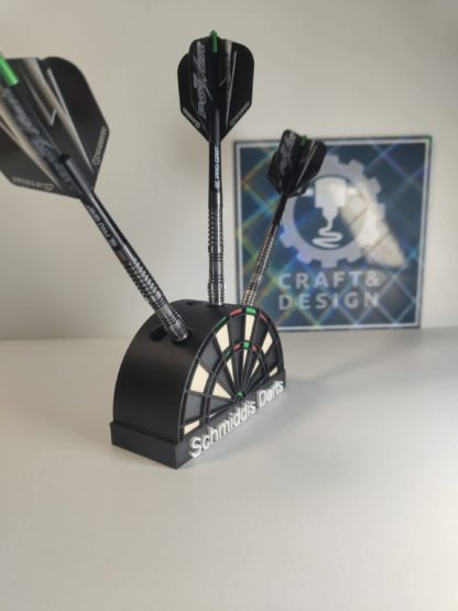 Dartpfeil Halter im Dartboard-Design – 3D-gedruckt & personalisierbar | Stylische Aufbewahrung für deine Darts – Bild 2