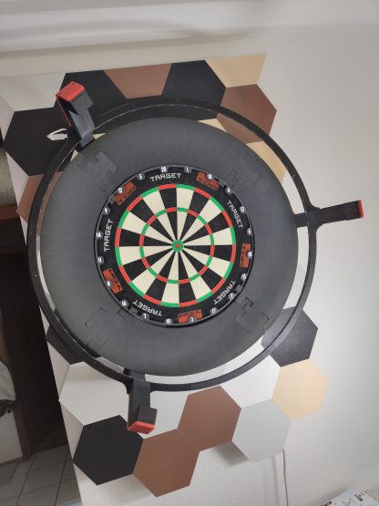 AUTODARTS DIY Kit – Kamerahalterung, LED-Ring & Raspberry-Pi-Halter | 5 Varianten für Auto-Scoring Dartscheiben