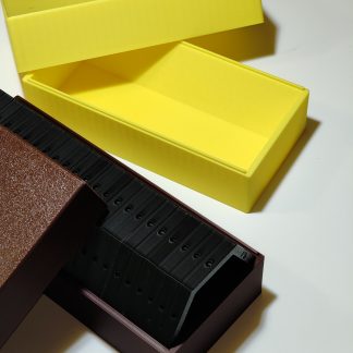 Aufbewahrungsbox für magnetische Hexagon-Rahmen – 3D-gedruckte Box für 20 oder 24 Hexagons | Ordnung & Schutz
